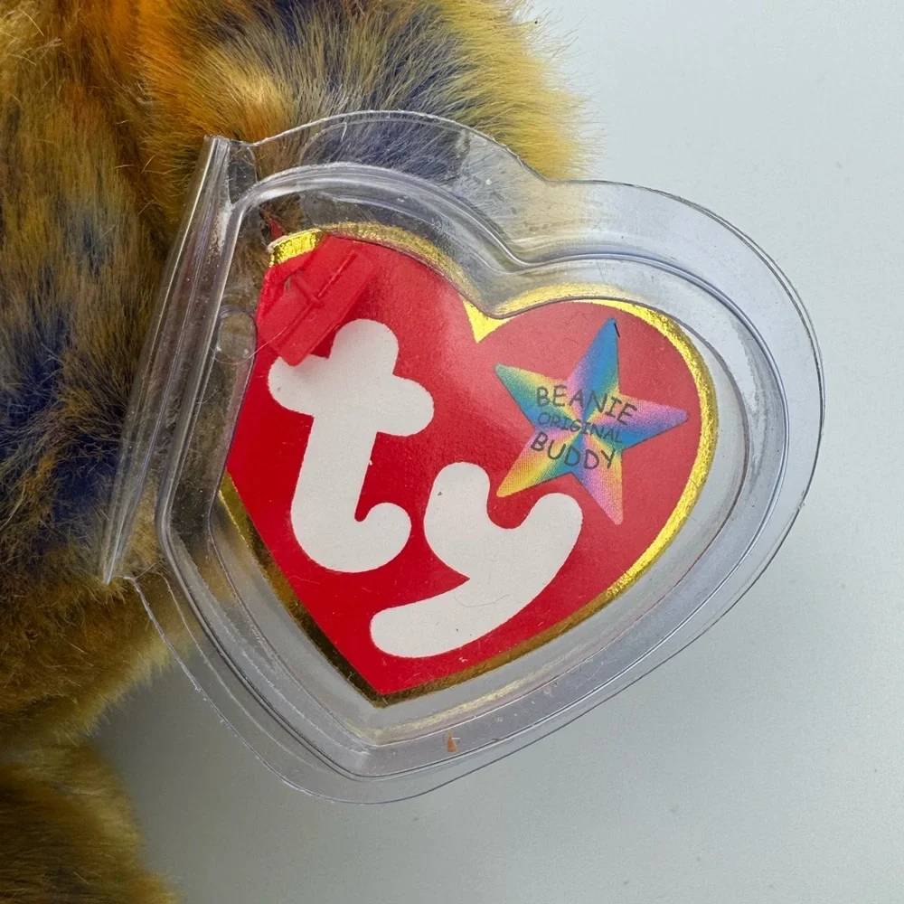 Ty‎ Beanie Buddy Clubby III 2000 Official Club Bear 14 Inch With Pin